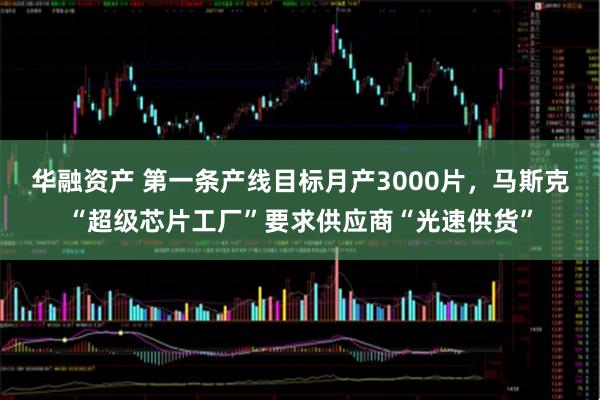 华融资产 第一条产线目标月产3000片，马斯克“超级芯片工厂”要求供应商“光速供货”